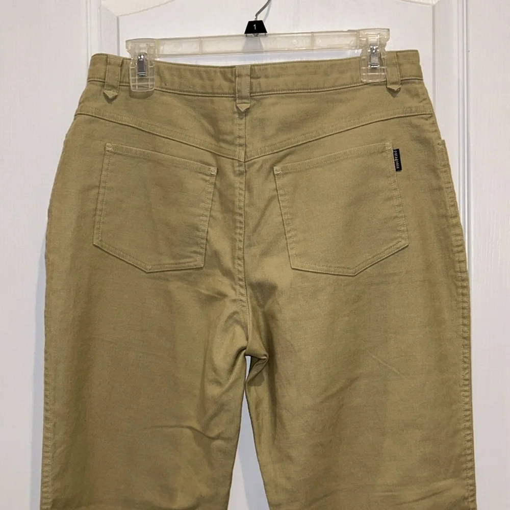 Patagonia Women’s Flare Khaki Pants, Size 10 - Picture 7 of 11